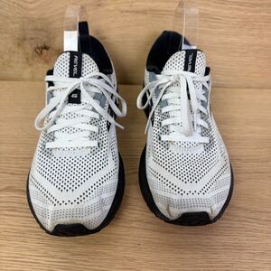 Brooks Revel 6 Mens Running Shoes White Black Athletic Sneakers Size 8.5